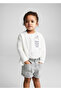 Gray Denim Baby Girl Shorts & Bermuda 67956007 - 7