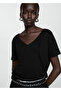 Women's Black T-Shirt 77120583 - 7
