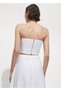 White Women's Bustier 77080378 - 9