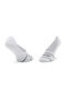 Set of 2 pairs of unisex ankle socks Gray Adults