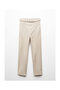 Slouchy Jeans with Turn-Up Hems and a Belt.