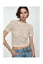 Openwork Short-Sleeved Sweater - 8