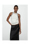 Midi satin skirt - 6