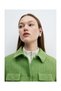 Cropped Tweed Jacket with Pockets - 3