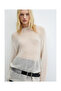 Oversized Openwork Sweater - 8