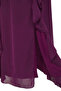 Purple Chiffon Maxi Ruffle Halter Woven Plus Size Dress Tbbss25Ah00170 - 6