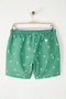 شورت سباحة بمقاس قياسي مطبوع عليه Green Tropical TMNSS21DS0021 - 4