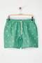 شورت سباحة بمقاس قياسي مطبوع عليه Green Tropical TMNSS21DS0021 - 2