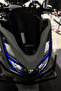 For Honda Pcx Daytime Led Headlight Design Blue Color Sticker 2021-2024 Model Years - 3