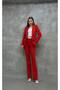 Stone Trim Blazer Jacket Pants Set – Stylish Women's Clothing - 2