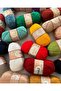 Nako Diamond Hand Knitting Yarn Amigurumi Yarn 4 Pieces Mixed Colors 225 Meters 100% Premium Micro Acrylic - 5