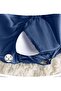 5 Piece Women's Satin Nightwear Set – Laced Bridal Dowry Pajamas Set P–30740 - 5