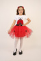 Girl's April 23 Red Ladybug Suit - 6