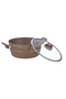 24cm Smart Granite Series Casserole with Glass Lid RF9468BGE - 5