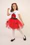 Girl's April 23 Red Ladybug Suit - 8