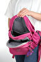 My Polo 8675 Klinkir Women Backpack Medium Size Daily Water Resistant Purple - 7