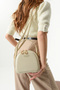 Tn-097 Women's Shoulder Bag Handbag Crossbody Bag Cream - 4