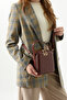 Tn-099 Women's Shoulder Bag Handbag Crossbody Bag Bordo - 2