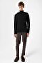 Men's sweater with braided hair - 2