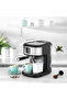 Espresso and Cappuccino Coffee Machine- GCM1215SA|Black and Silver
