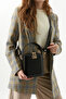 Tn-099 Women's Shoulder Bag Handbag Crossbody Bag Black - 3