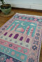 Digital Printed Non-Slip Base Artificial Intelligence Design Educational Little Kids Prayer Rug 60 x 100 - 2