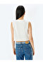 Sleeveless Crop Cotton Basic Women's Tank Top - 4