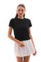 Women's Crew Neck Short Sleeve Basic T-Shirt 260022 - 3