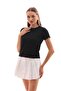 Women's Crew Neck Short Sleeve Basic T-Shirt 260022 - 2