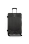 Nior Cabin Size ABS Hardside Spinner Luggage Trolley – Lightweight 10KG 4-Wheel, 20 Inch, Grey