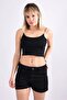 Women's Rope Strap Knitted Bustier 250039   - - 2