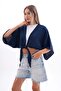 Women's Front Tie Muslin Bolero 260000 - - 2