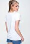 Women's V-Neck Slit Casual T-Shirt 260018 - 270004 - 5