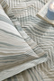 Natural Marble Double Quilted Duvet Cover Set - 3