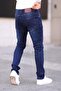 Men's Regular Fit Straight Leg Stretchy Lycra Denim Jeans Trousers - 5
