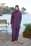 Water Repellent Parachute Fabric Plus Size Swimwear Islamic