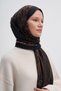 Breeze Brown Early Silk Shawl - 3