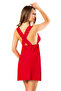 Wide Strap, Lace Women's Short Nightgown - 2