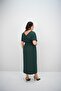 Women's Plus Size Short Sleeve Belted Dress 5297-25 - 6