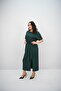 Women's Plus Size Short Sleeve Belted Dress 5297-25 - 4