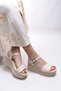 Aalpisys Women's Sandals 0012504 Beige - 2