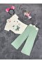 Girl's Butterfly Printed Stylish Suit