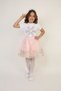 Girl Colorful Flower Pattern T-Shirt Powder Skirt Suit April 23, 29, 2414 - 3