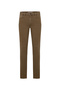 Men's Mink Color Cotton Slim Fit Trousers - 3