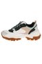 Women's Beige Lace-Up Sneakers Walking Shoes - 3