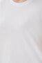 Women's White Crew Neck Basic T-Shirt 50305879-Vr013 - 7