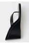 Leather Sandals with Wedge Heels - 7