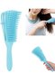 Blue Color Detangling Anti-Frizz Hair Brush/Comb