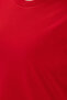 Women's Red Crew Neck Basic T-Shirt 50305879-Vr030 - 7