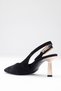 Lai̇la Velvet Side Buckle Daily Comfortable Stylish and Elegant Women's Shoes - 4